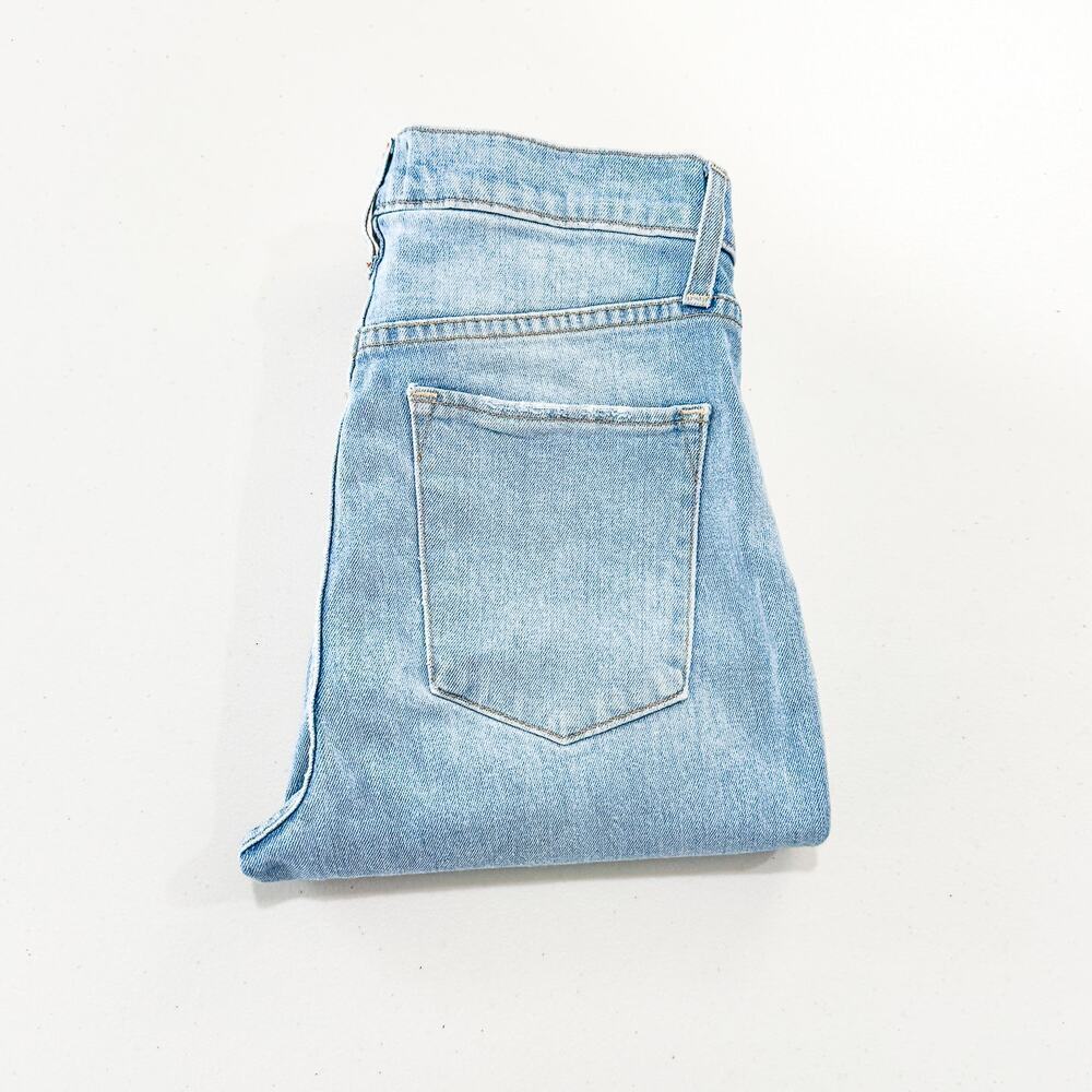 Alice + Olivia Light Blue High Rise Women Jeans